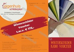 Nazomer dagen eigenhuis schilder plan